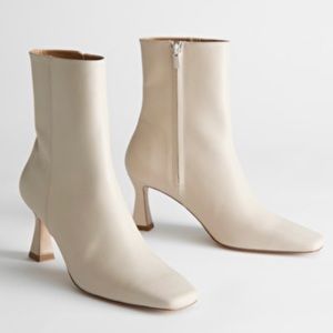 NO LONGER AVAILABLE!!  ! Leather Ankle Boot